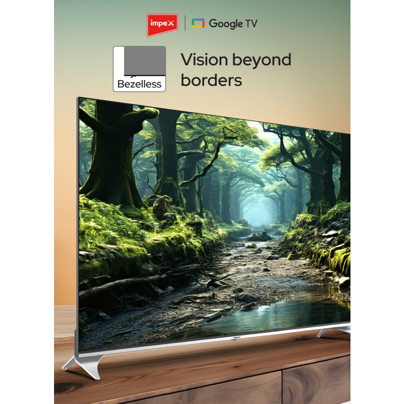 Impex 55 QLED UHD Google LED TV 12OHZ |  evoQ 55S4QLC2R120