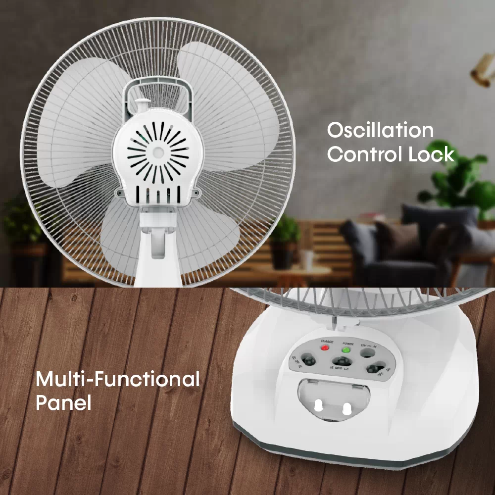 Rechargeable Desktop Fan | Breeze D3