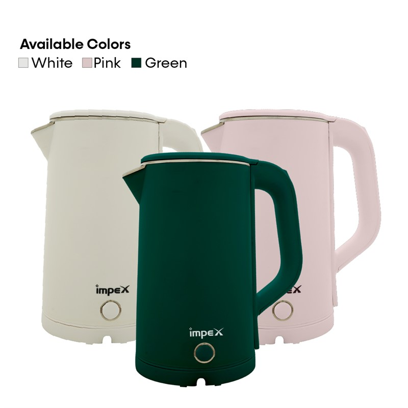 2 Ltr. Electric Kettle | White | Steamer 2002