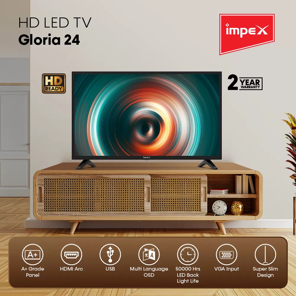24" HD LED Television | Gloria 24