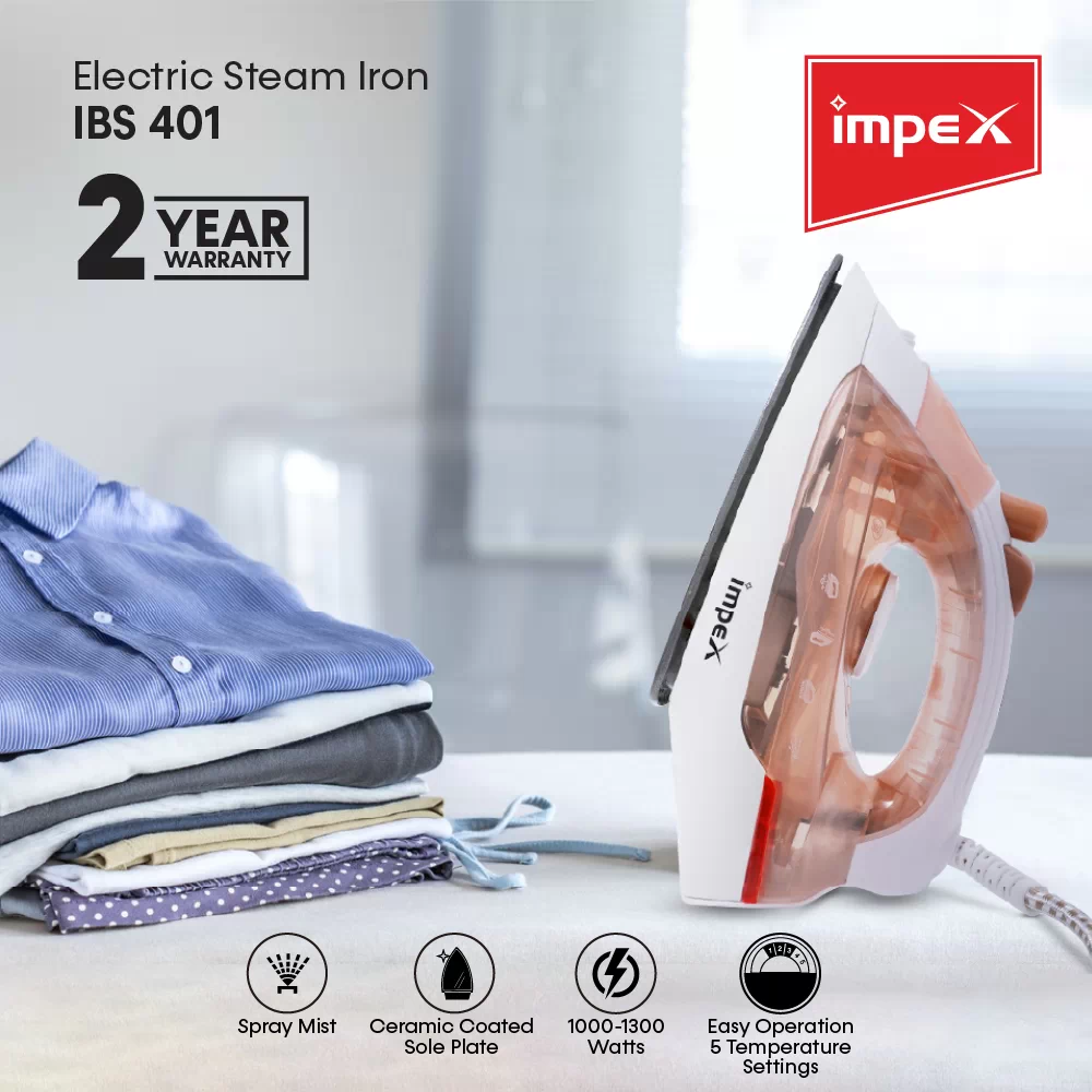 Electric Steam Iron Box  | IBS 401