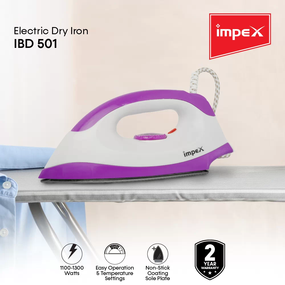 Electric Dry Iron Box | IBD 501