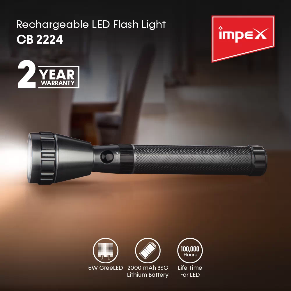 Rechargeable LED Flash Light | CB 2224