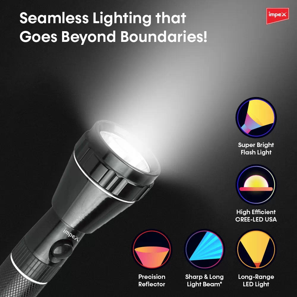 Rechargeable Flash Light | Lumin C2