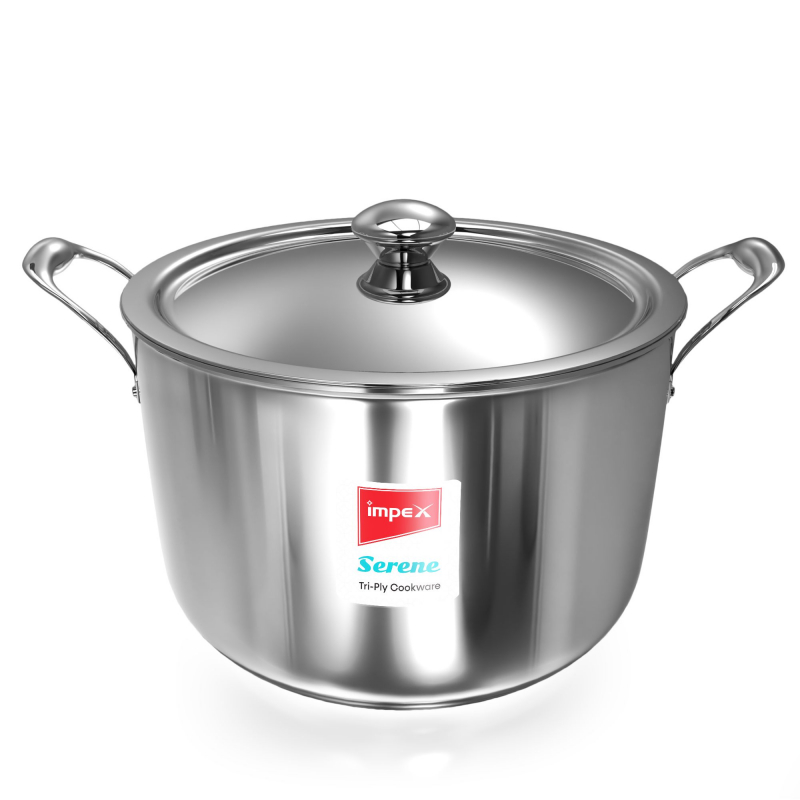Tri-ply Stainless Steel Biryani Pot | Serene Series | TBP32