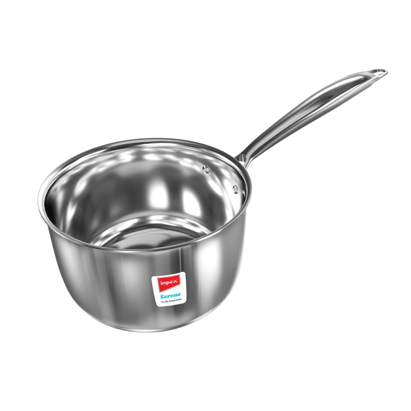 Tri-ply Stainless Steel Milk Pan | TMP16