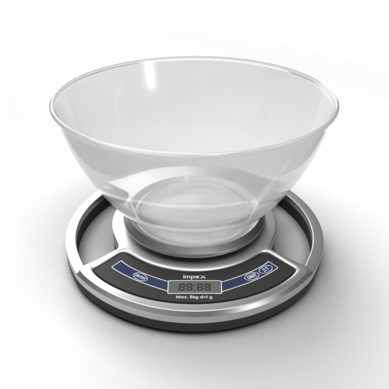 Bowl Electronic Kitchen Scale | KS 01