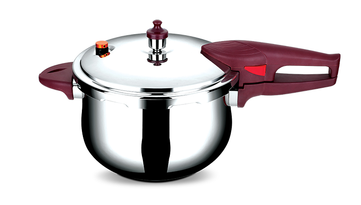 Impex Stainless Steel Pressure Cooker 5 Litre Prima B5