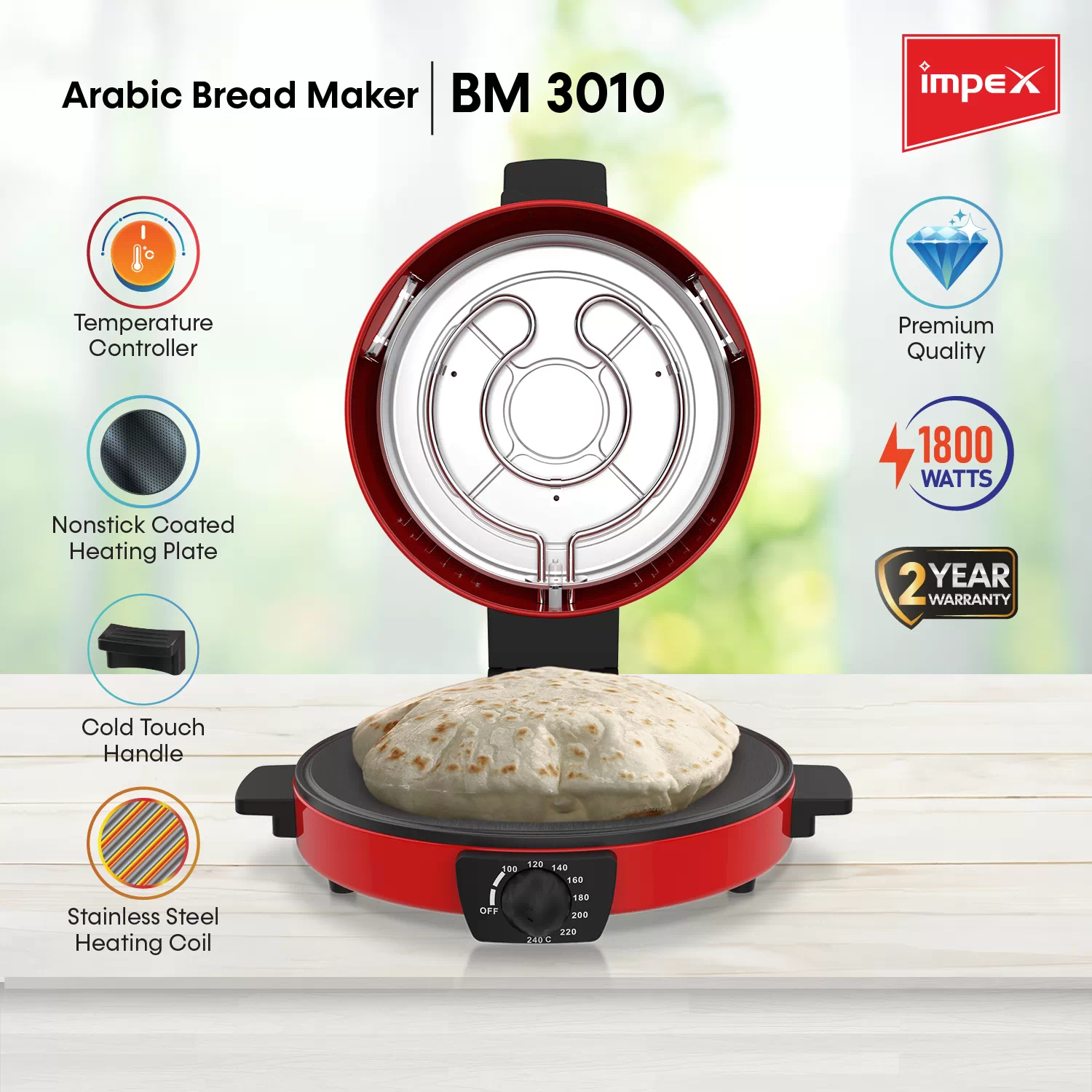 Bread / Roti Maker | BM 3010