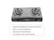 2-Burner Stainless Steel LP Gas Stove | IGS 124