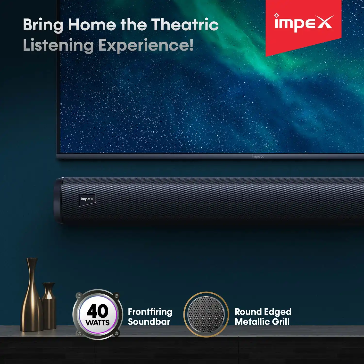 Impex sound hot sale bar