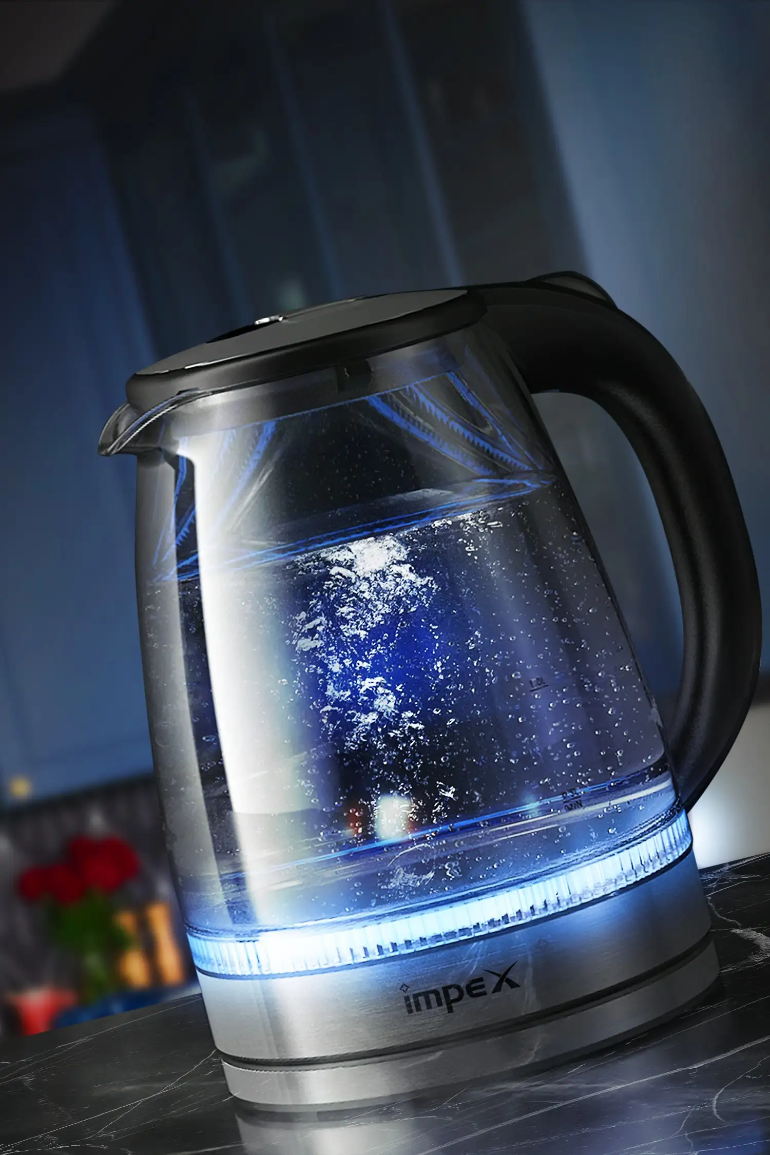 Shop LePresso 360 Transparent Quick-Boil Glass Kettle in Oman