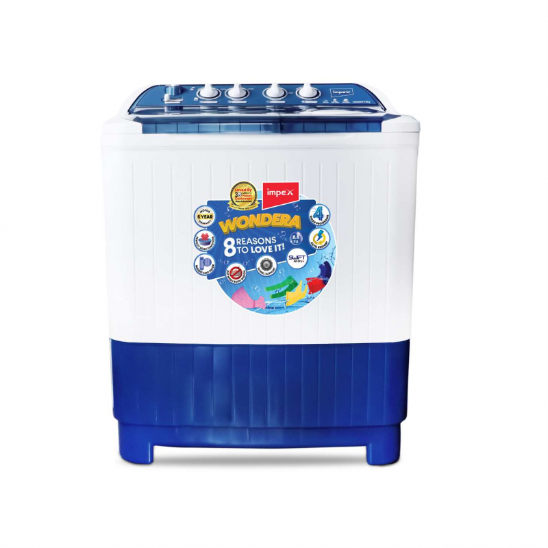 WONDERA WIZ 85SABL | Semi Automatic Top Load Washing Machine