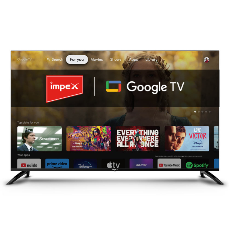Impex evoQ 4K Google TV | 43, 50, 55, 65, 75