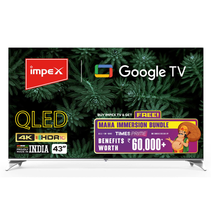 Impex evoQ - QLED 4K Google TV | 43, 55, 65