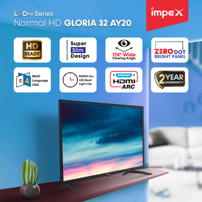 Gloria 32 AY20 | 32 inch HD LED TV