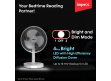 Breeze D2N | Rechargeable Table Fan with Built-in Battery