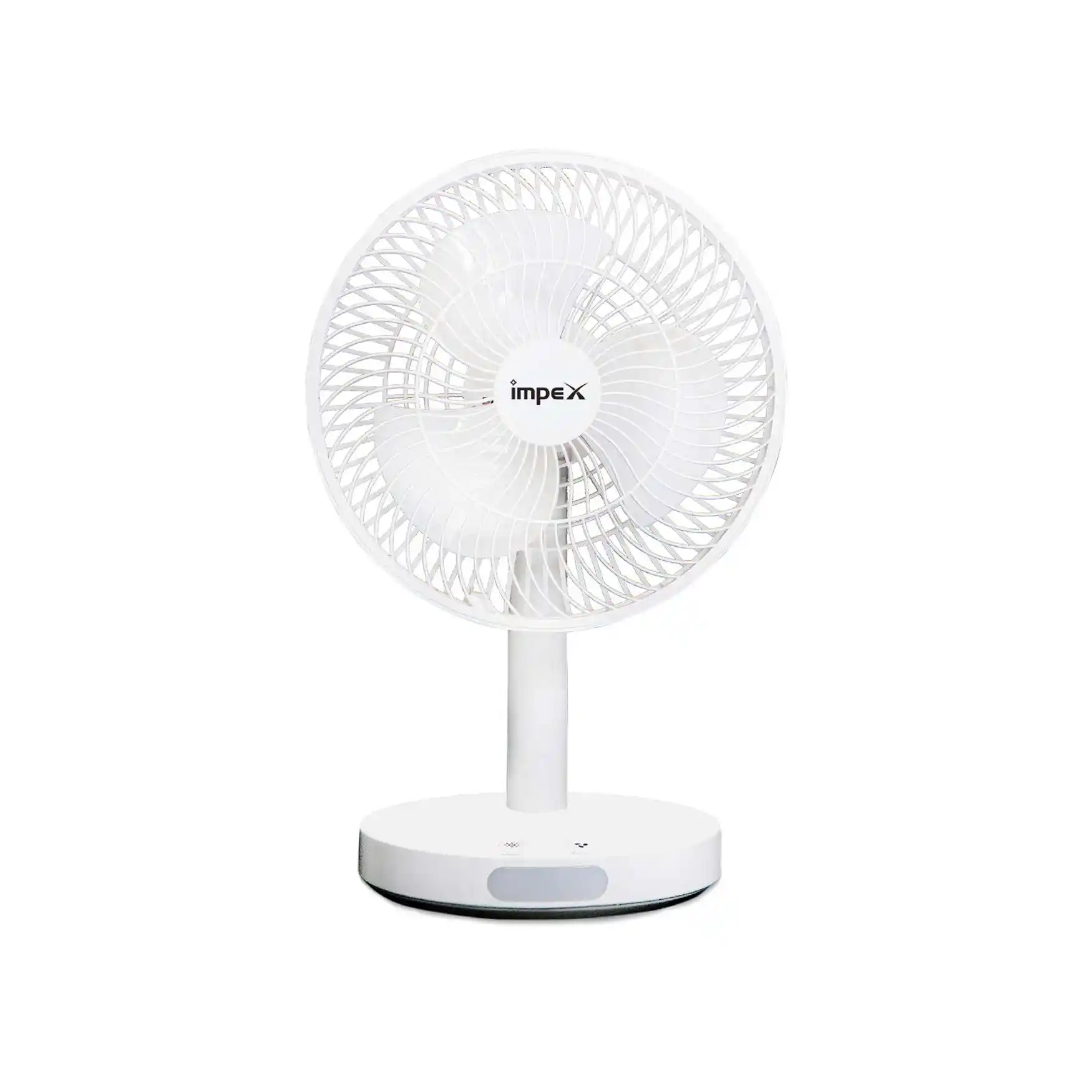 Rechargeable Fan with LED Light | Breeze D2N