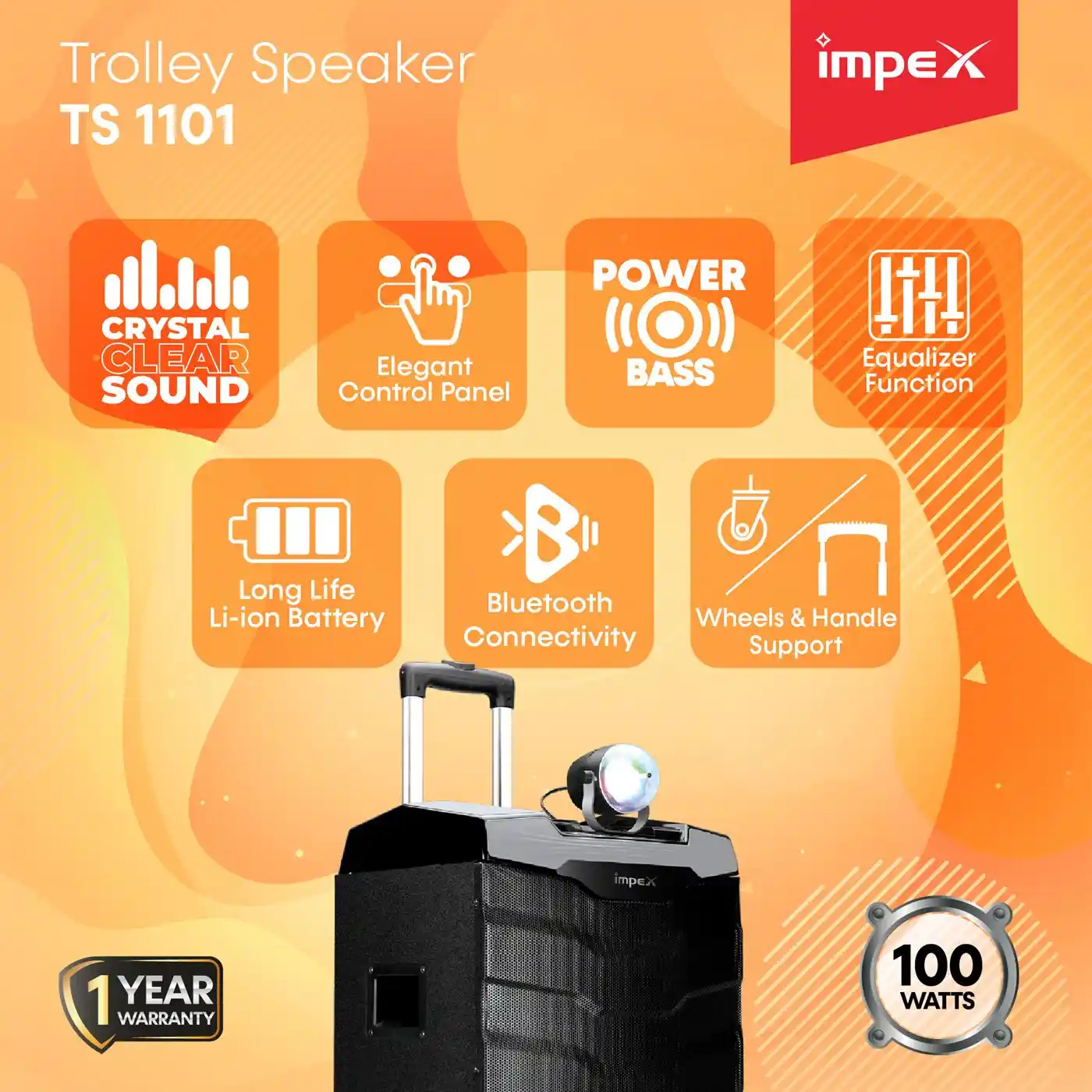 Trolley Speaker | TS 1101