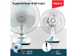 Breeze D3 | Solar & Electric Rechargeable Table Fan | DC Fan