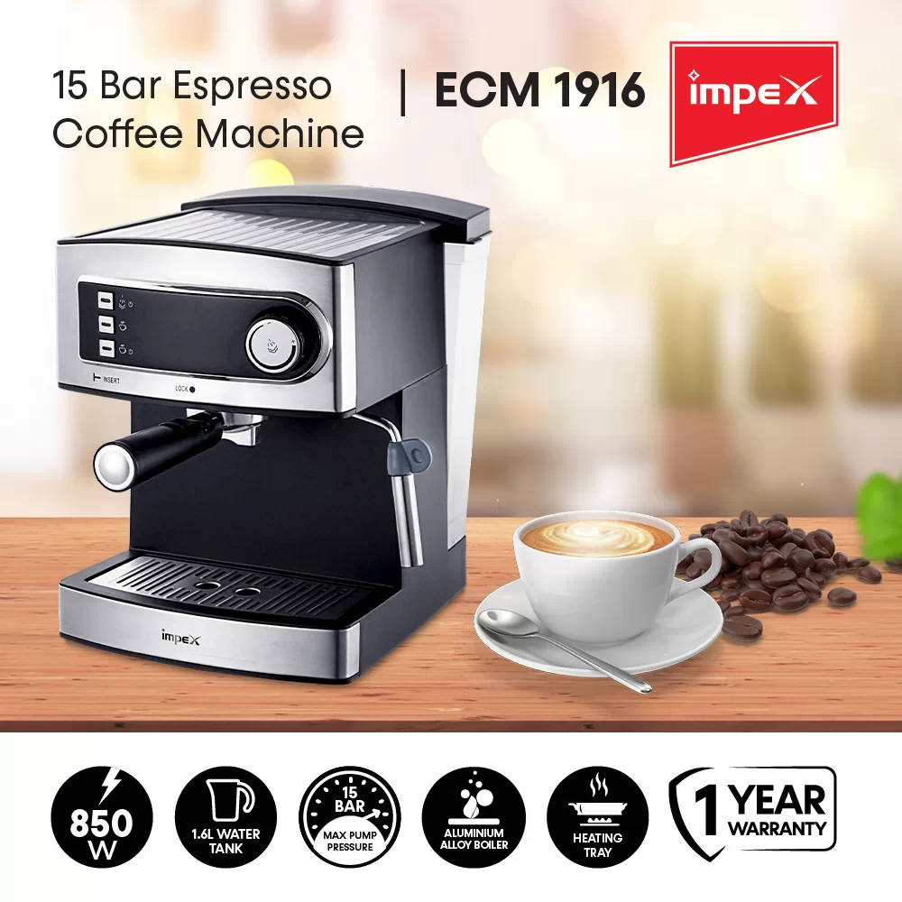 15 Bar Espresso Coffee Machine | ECM 1916