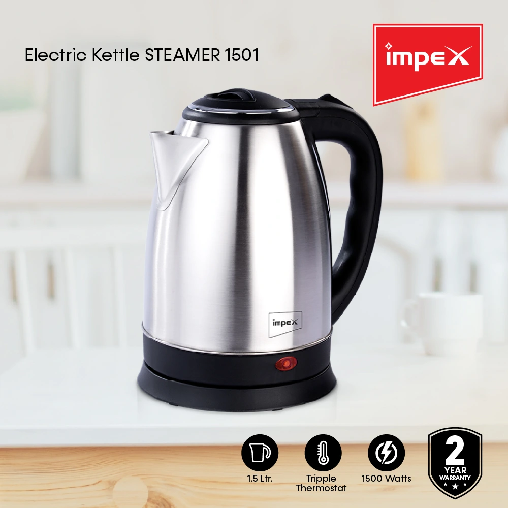 Electric Kettle | Steamer 1501