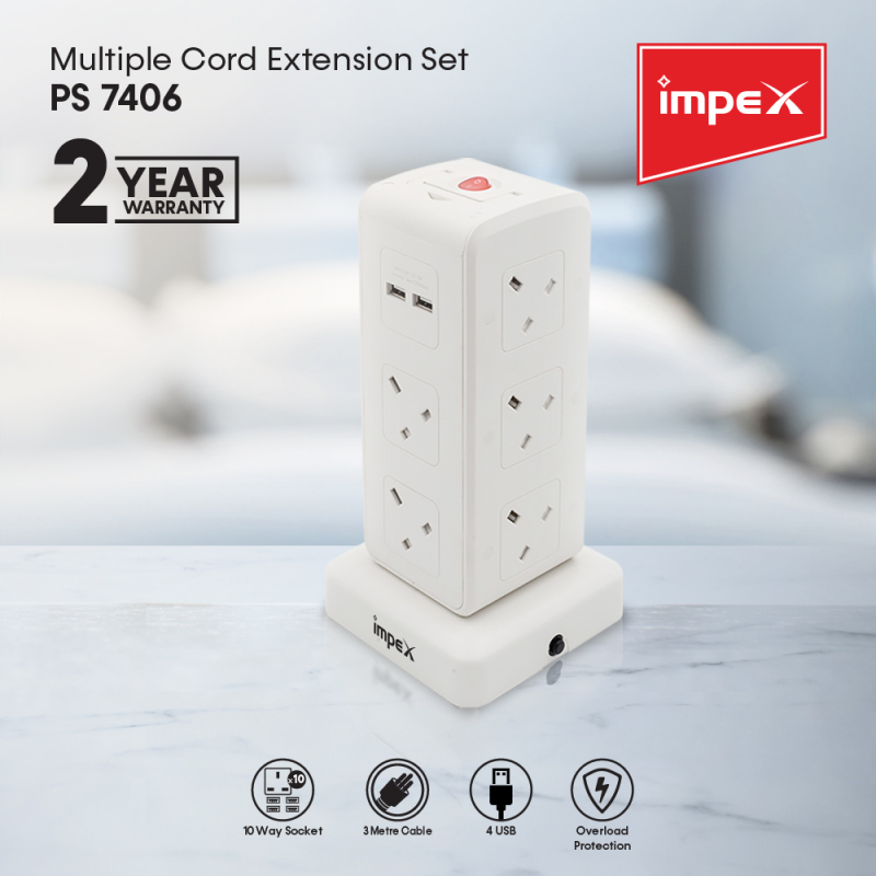 Multiple Cord Extension Set | PS 7406