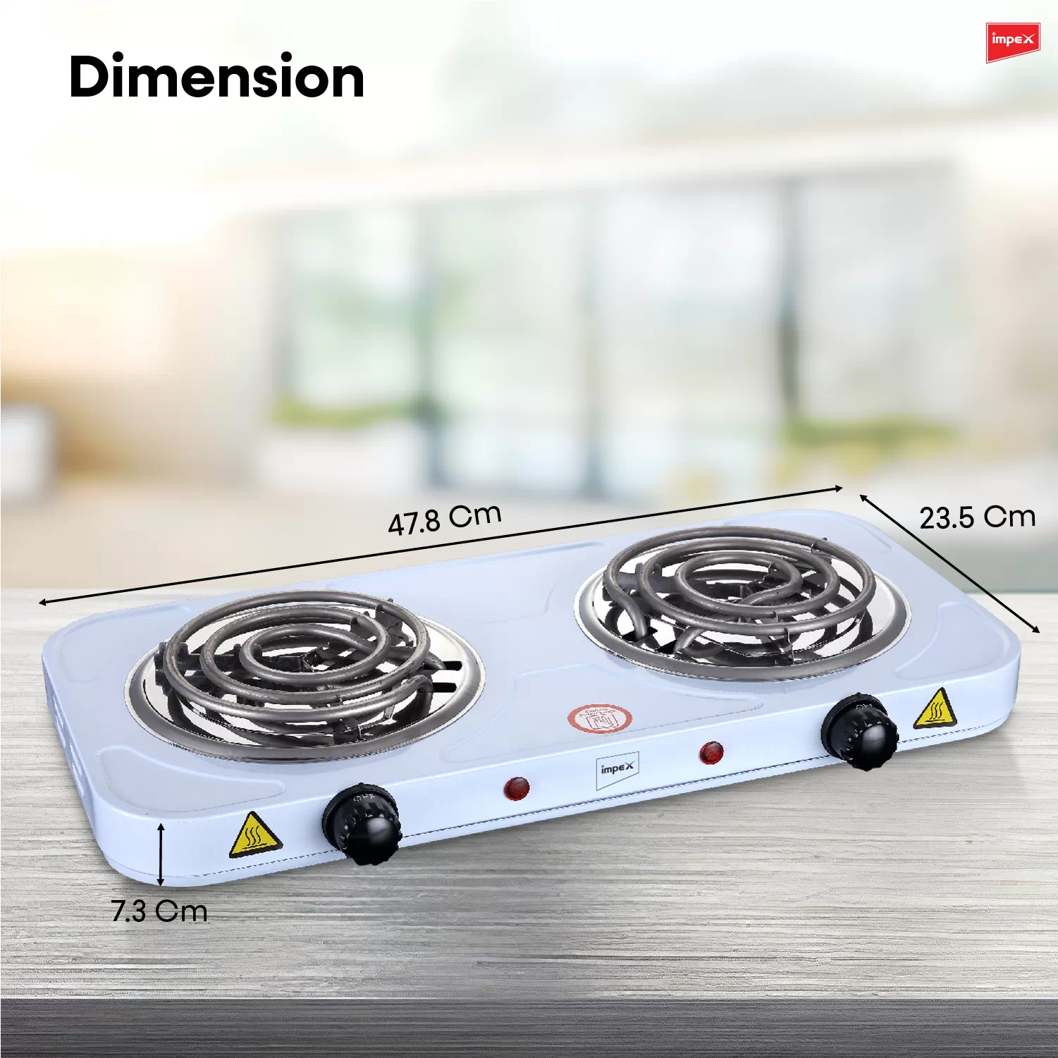 Double Coil Hot Plate | HP 201