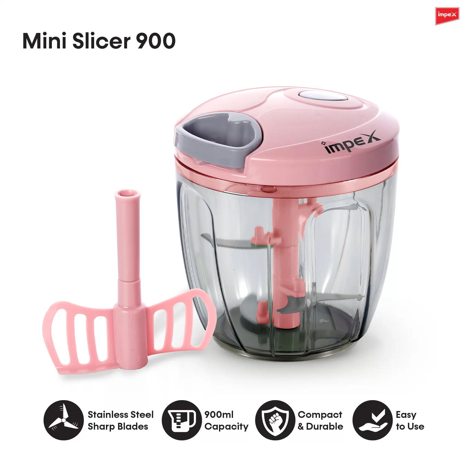 Mini Slicer | Pull Chopper | MS 900