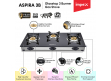 Glasstop Gas Stove ASPIRA 3B