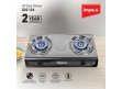 2-Burner Stainless Steel LP Gas Stove | IGS 124