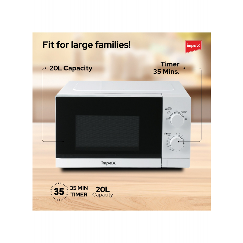 Impex 20Ltr Microwave Oven | MO 8101A