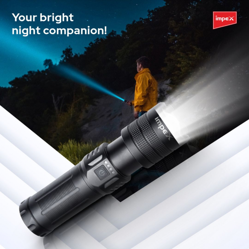 Impex Rechargeable Flashlight (Hunter Z4)