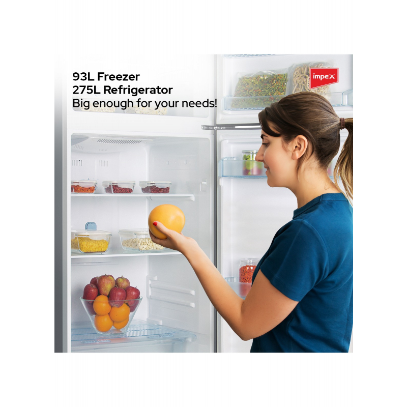 Impex 368L No Frost Inverter Refrigerator | IRF 335 SS