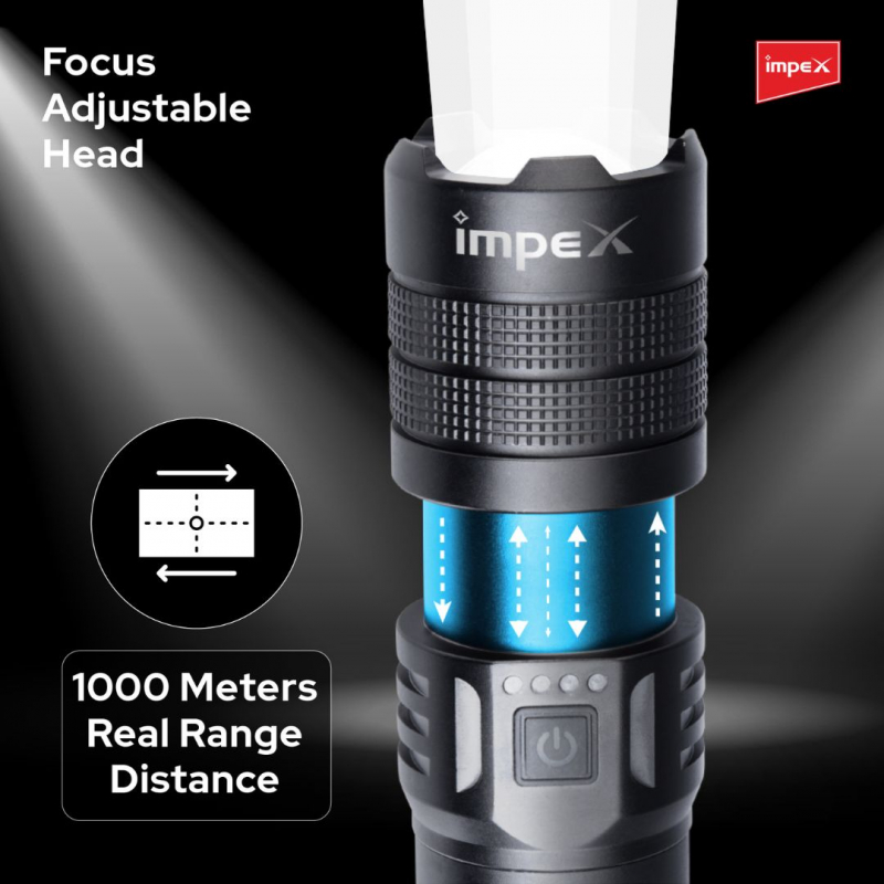 Impex Rechargeable Flashlight (Hunter Z4)