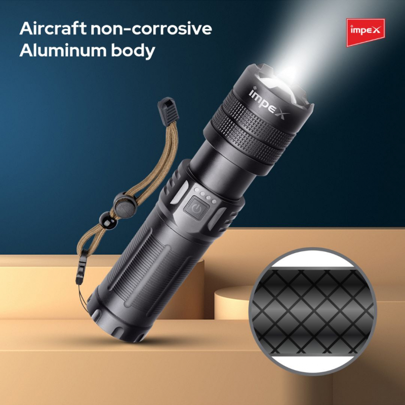 Impex Rechargeable Flashlight (Hunter Z4)