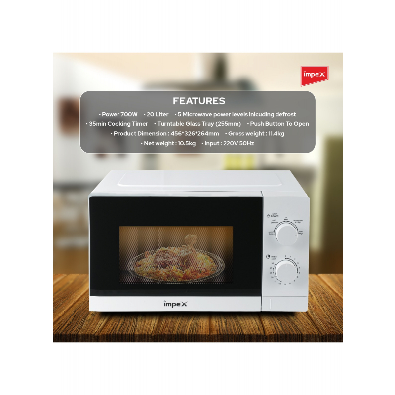 Impex 20Ltr Microwave Oven | MO 8101A