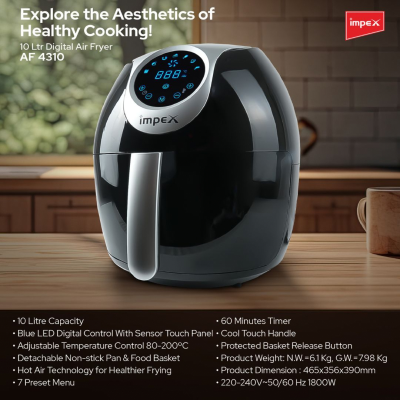 Digital Air Fryer | AF 4310