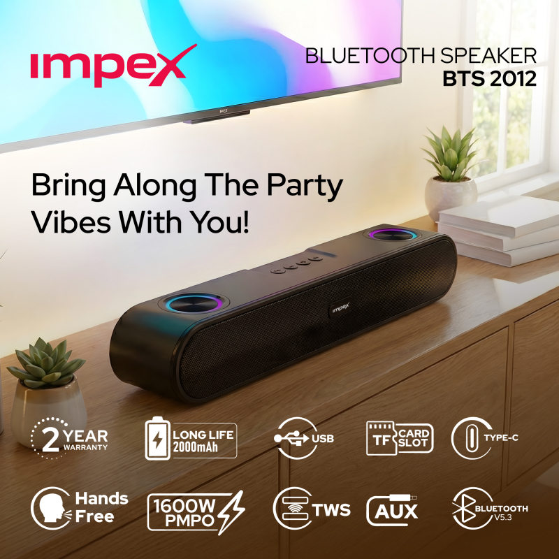 Impex Bluetooth Speaker | BTS 2012