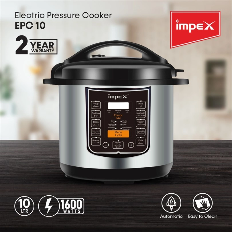 Electric Pressure Cooker | 8 Litre | EPC 10