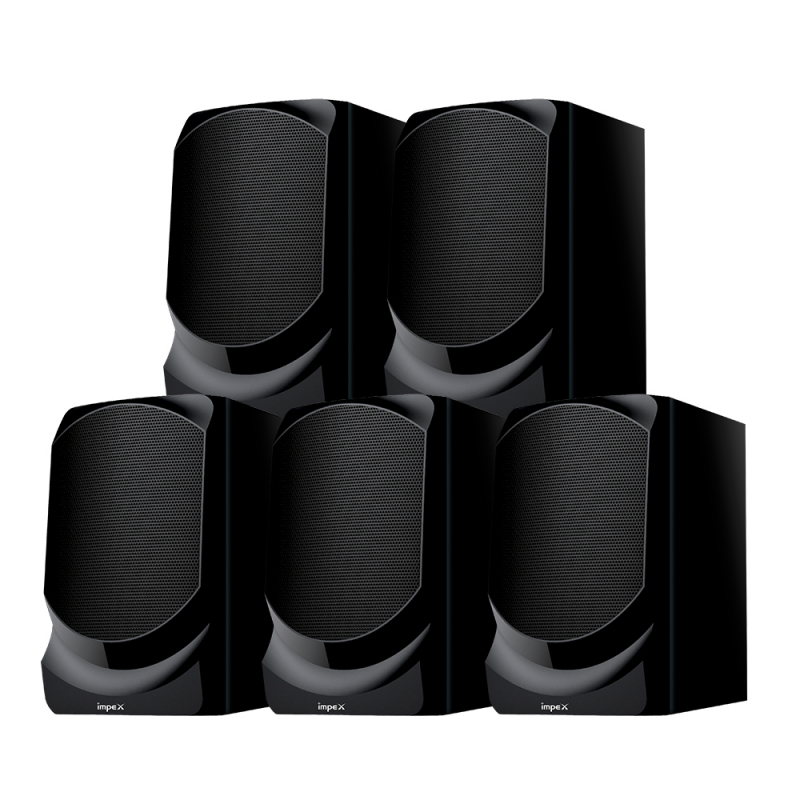 Impex 5.1 Channel Multimedia Speaker System | BRAVO HT 5107