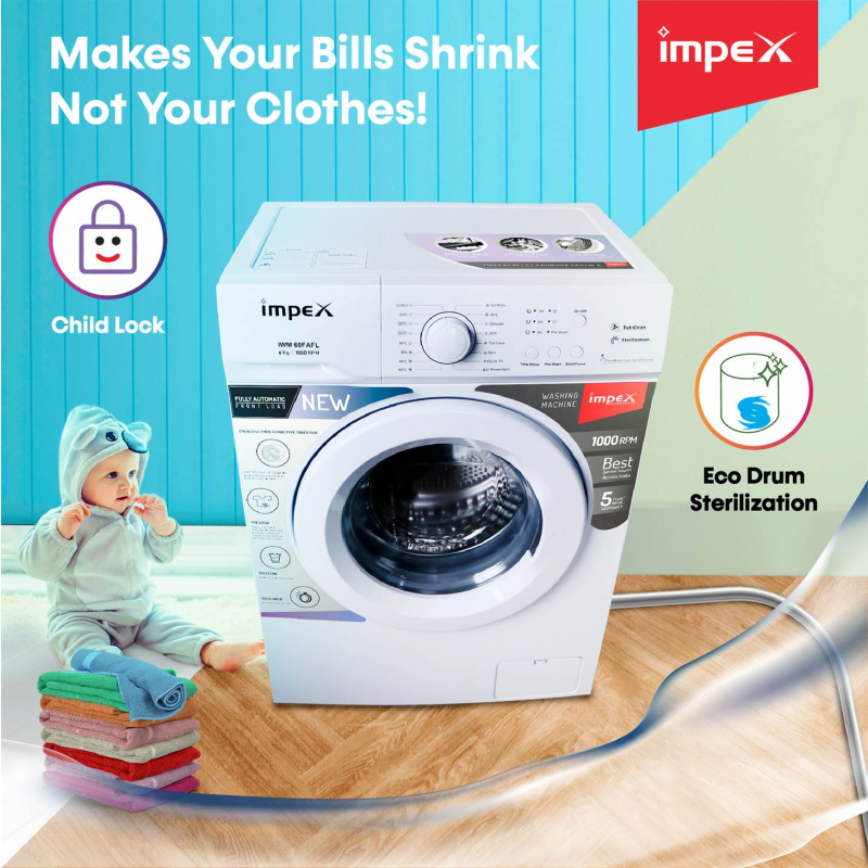 impex washing machine 6kg