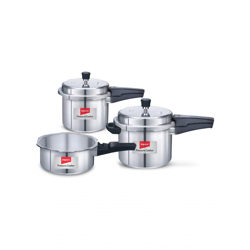 Impex Aluminium Pressure Cooker Family Combo | IFC 235