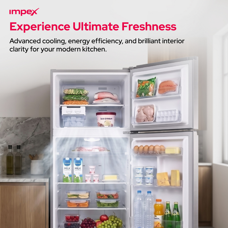 Impex 458L No Frost Inverter Refrigerator |  IRF 420 SS