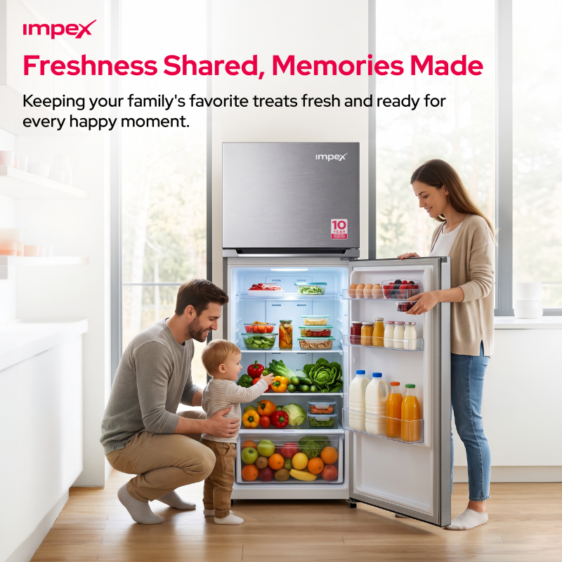 Impex 458L No Frost Inverter Refrigerator |  IRF 420 SS