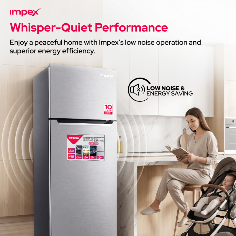 Impex 270L No Frost Inverter Refrigerator | IRF 250 S