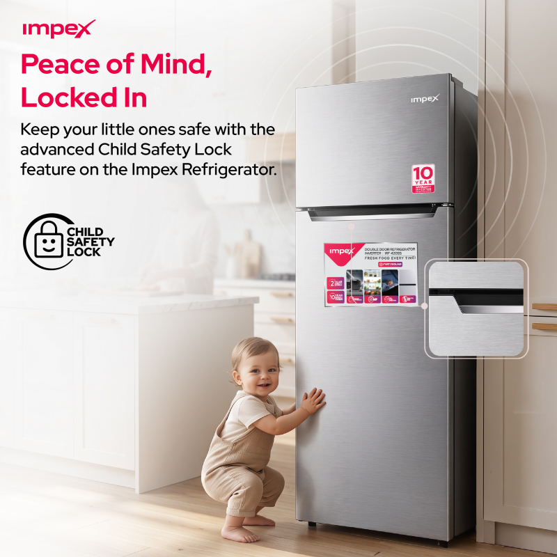 Impex 270L No Frost Inverter Refrigerator | IRF 250 S