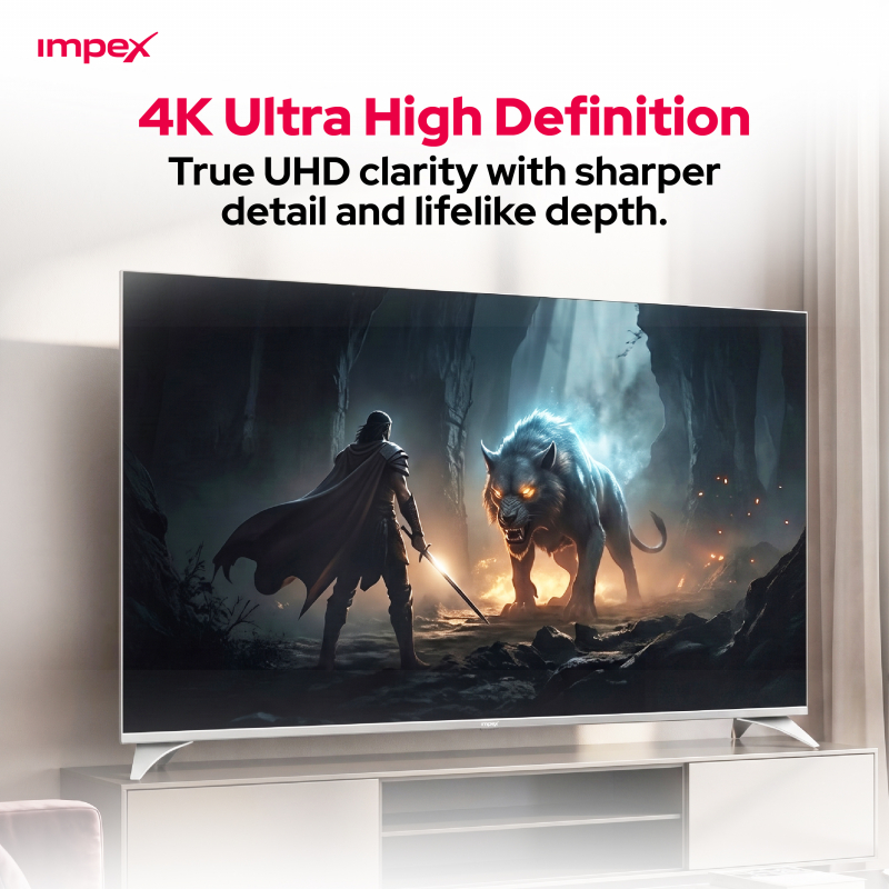 Impex 55 QLED UHD Google LED TV 12OHZ |  evoQ 55S4QLC2R120