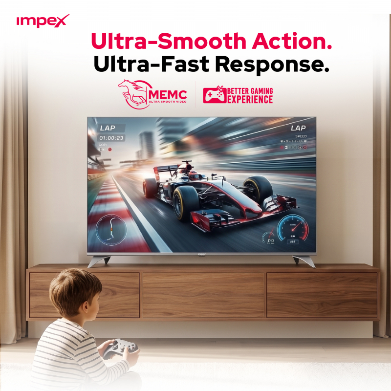 Impex 55 QLED UHD Google LED TV 12OHZ |  evoQ 55S4QLC2R120