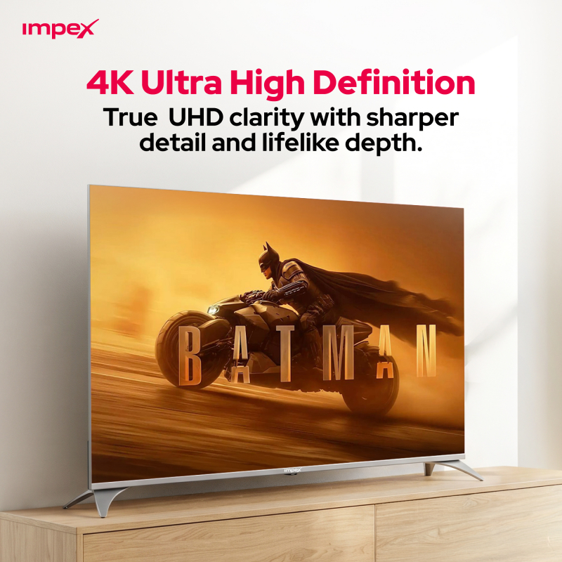 Impex 65" google TV | evoQ 65S4QLC2R120